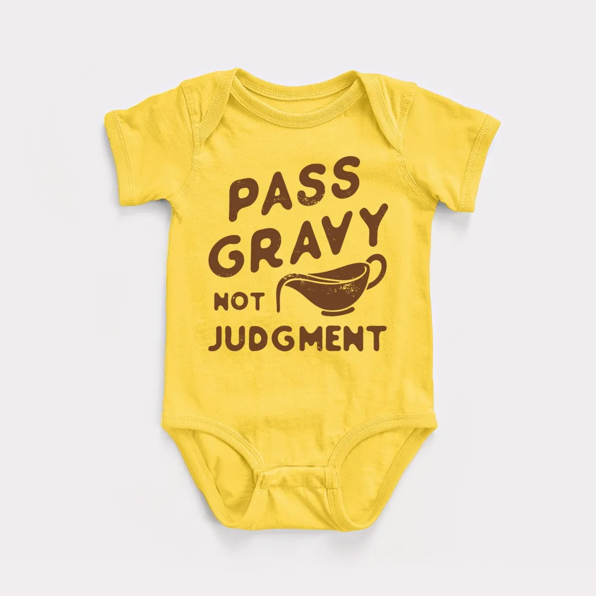 Pass Gravy Not Judgment Baby Bodysuit