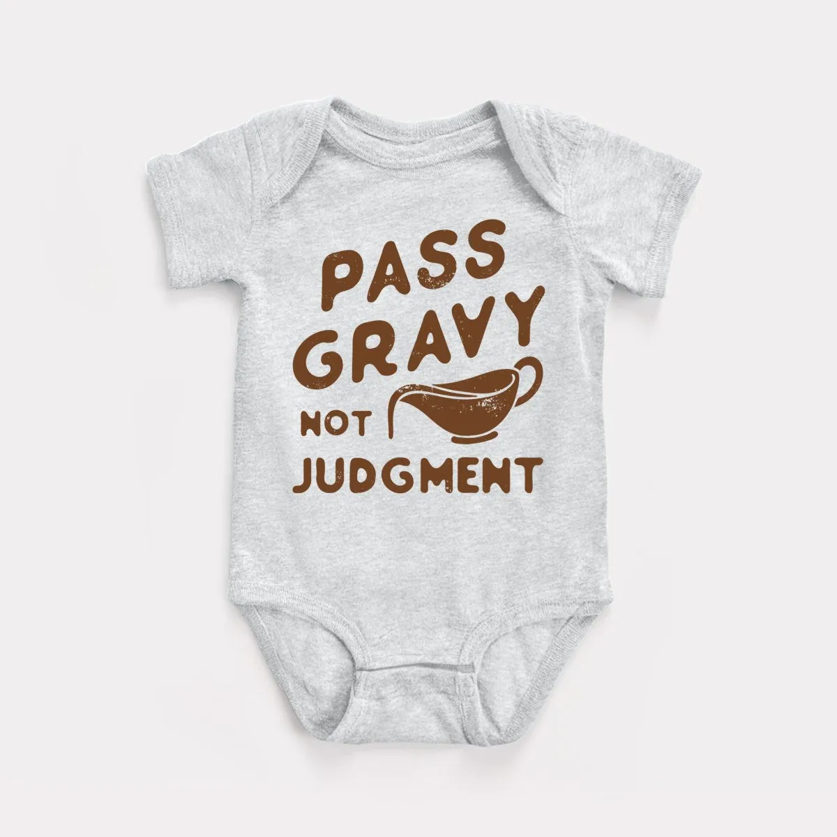 Pass Gravy Not Judgment Baby Bodysuit