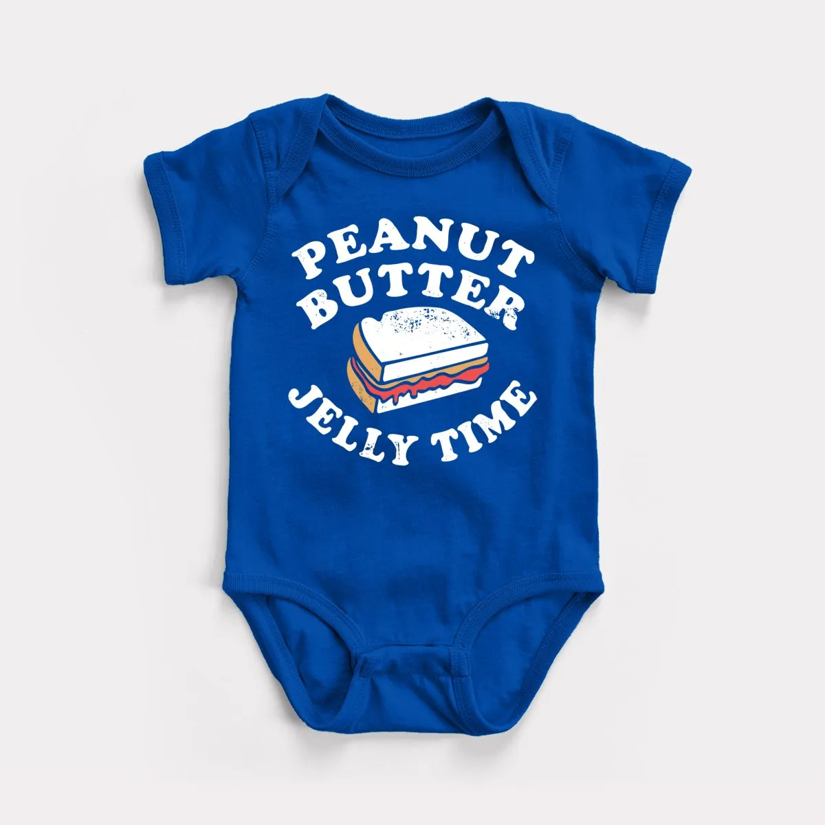 Peanut Butter Jelly Time Baby Bodysuit