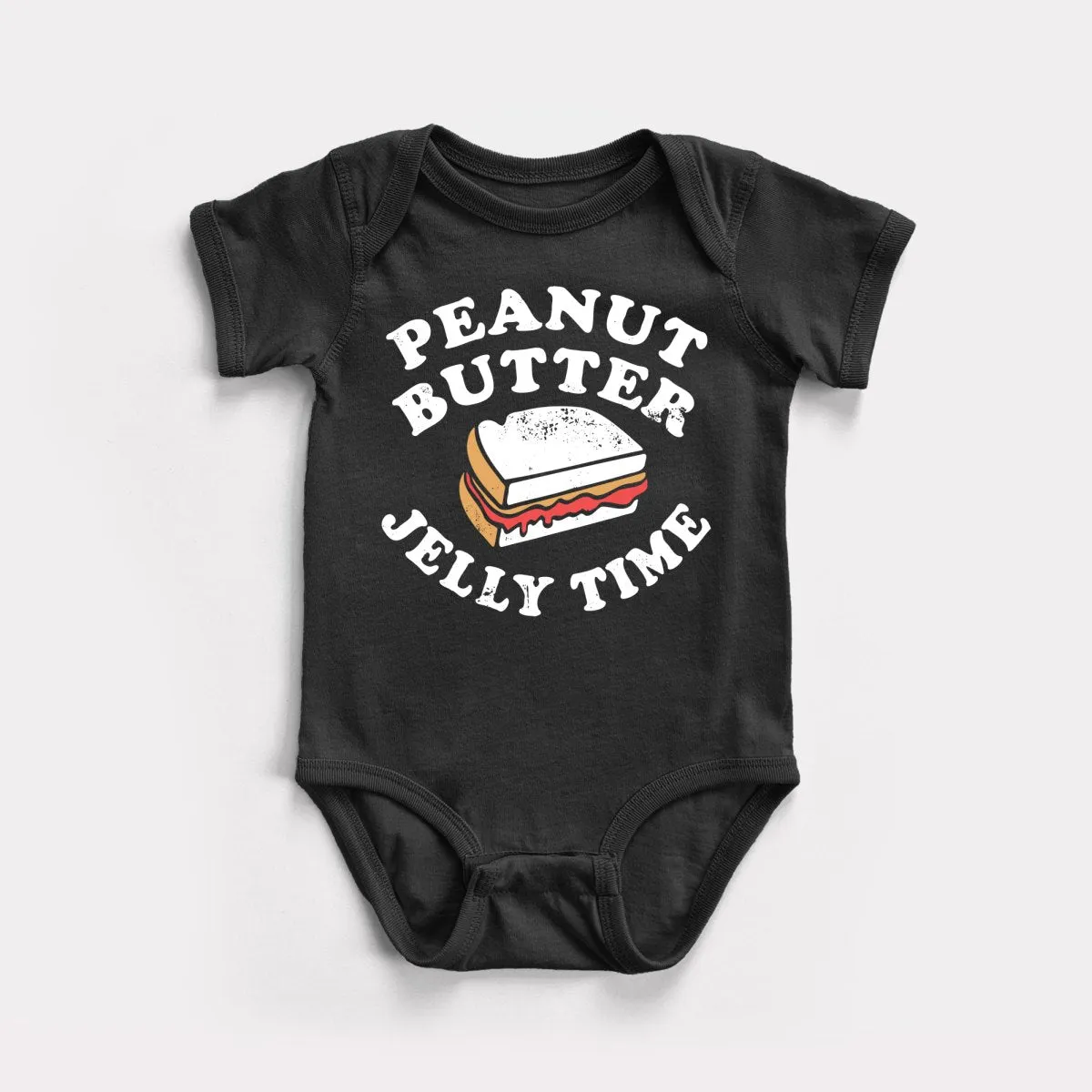 Peanut Butter Jelly Time Baby Bodysuit