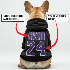 Personalized French Bulldog Hoodies with Custom Name and Number – Stylish, Cozy, and Premium 100% Cotton