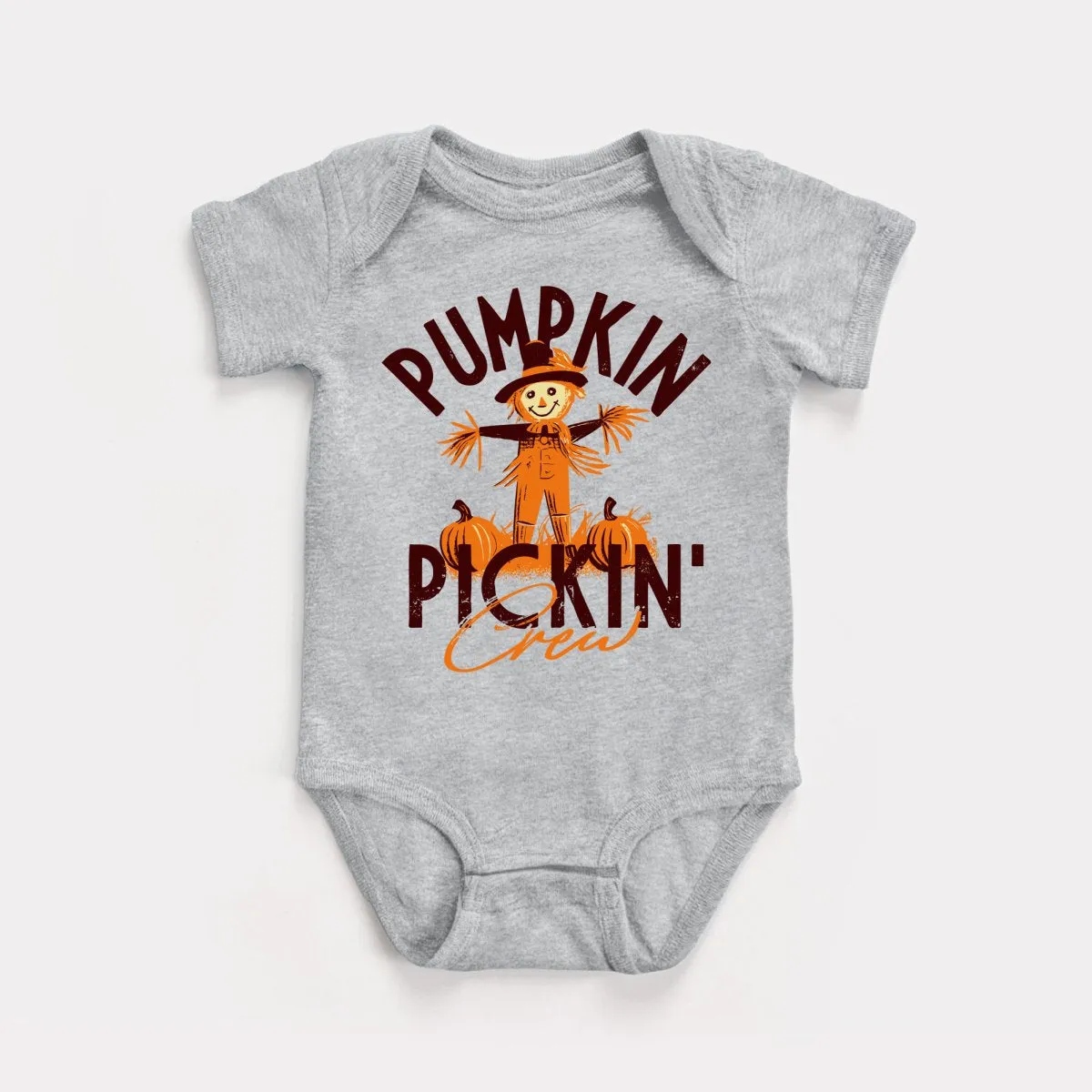 Pumpkin Pickin' Crew Baby Bodysuit