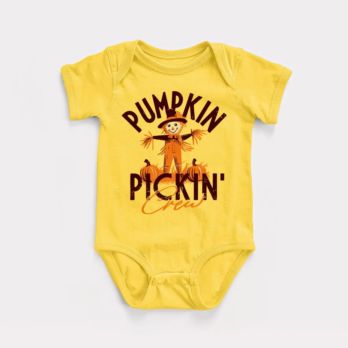 Pumpkin Pickin' Crew Baby Bodysuit