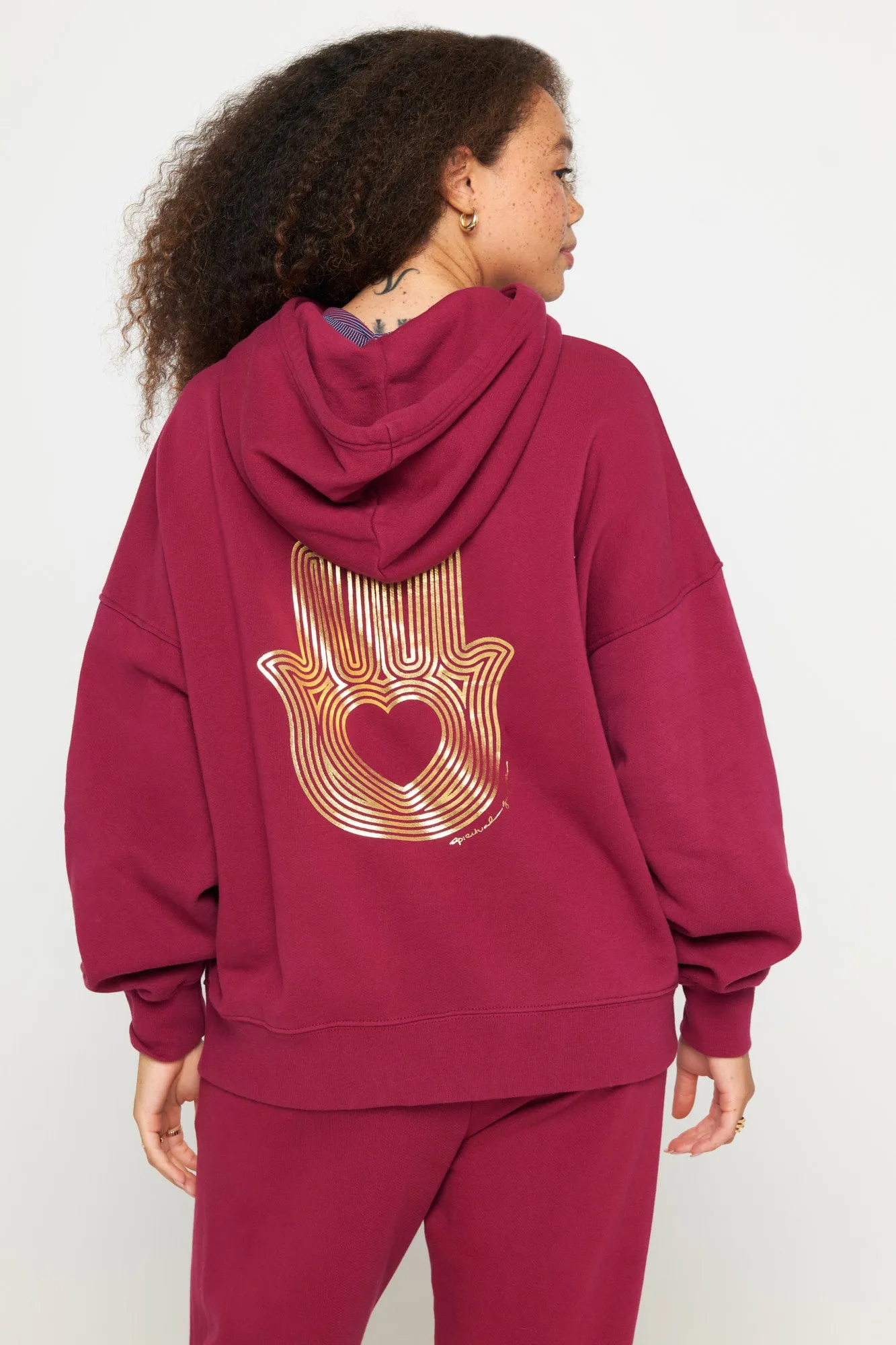 Radiant Hamsa Easy Hoodie