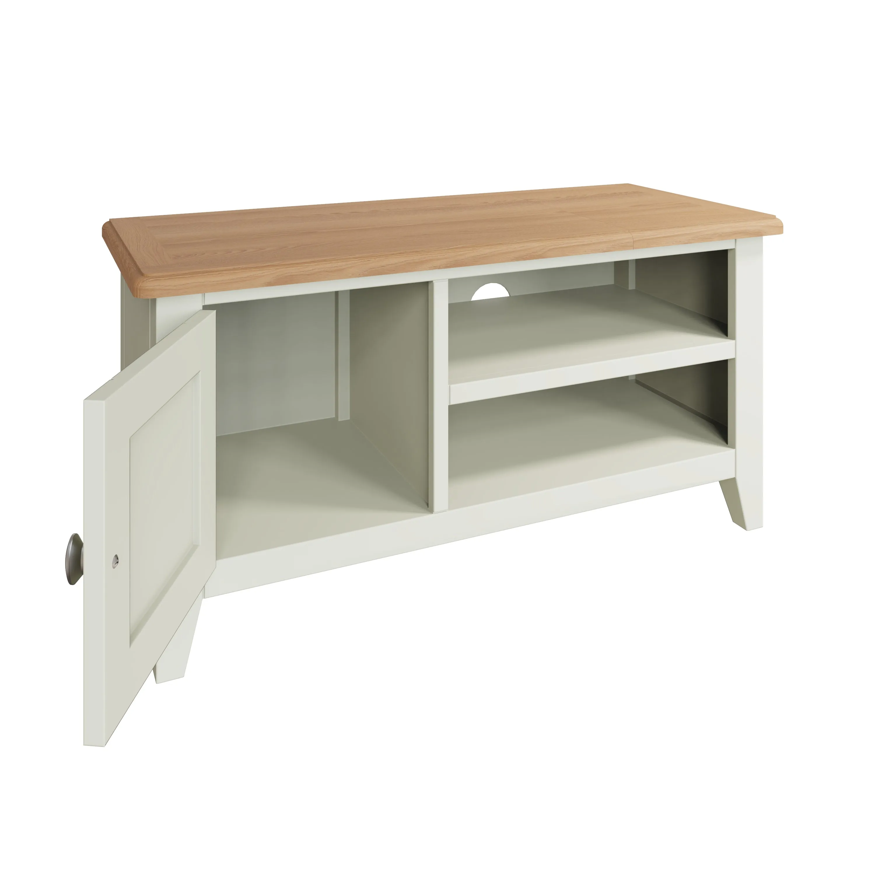 Salisbury Pure White TV Unit 90 x 38 x 45 cm