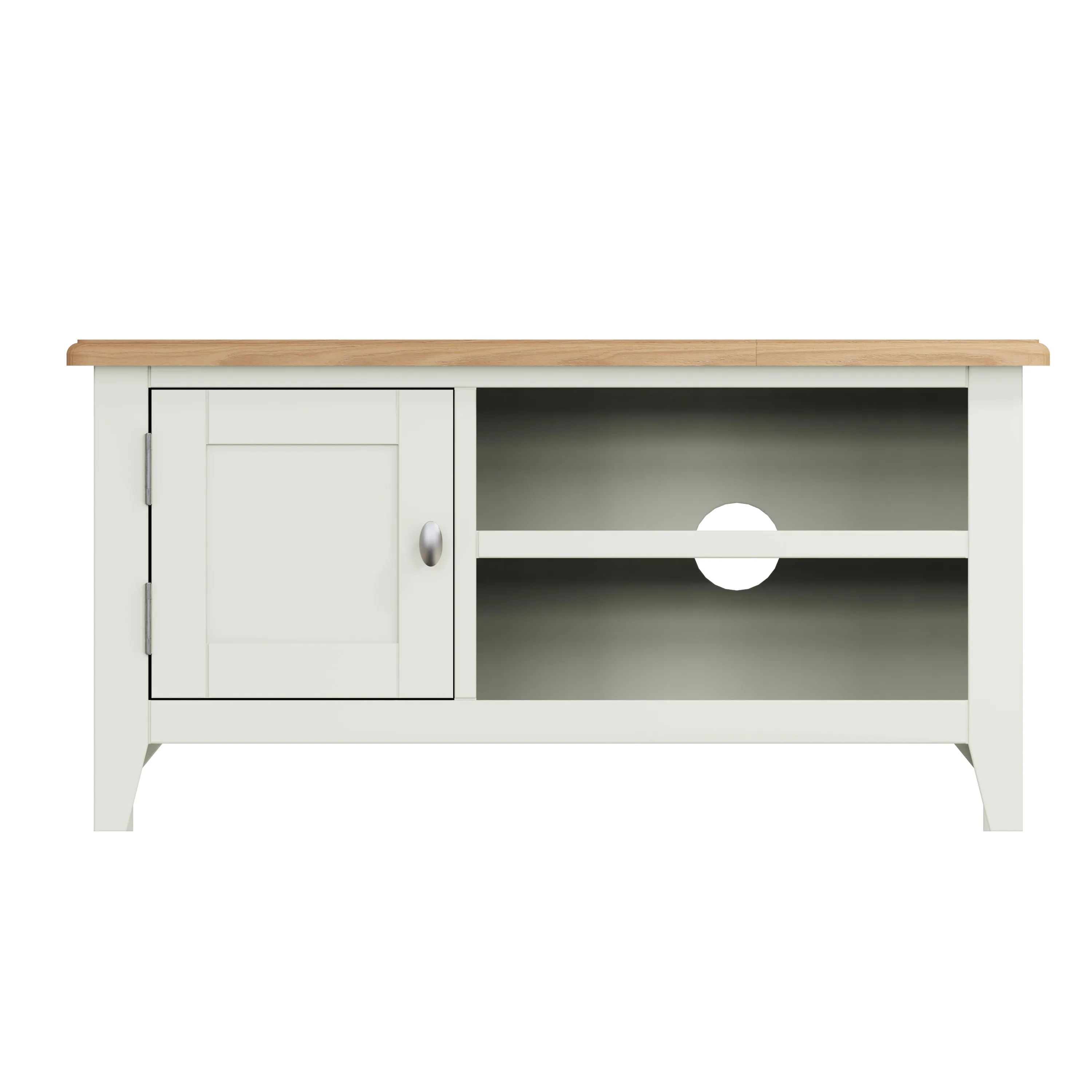 Salisbury Pure White TV Unit 90 x 38 x 45 cm