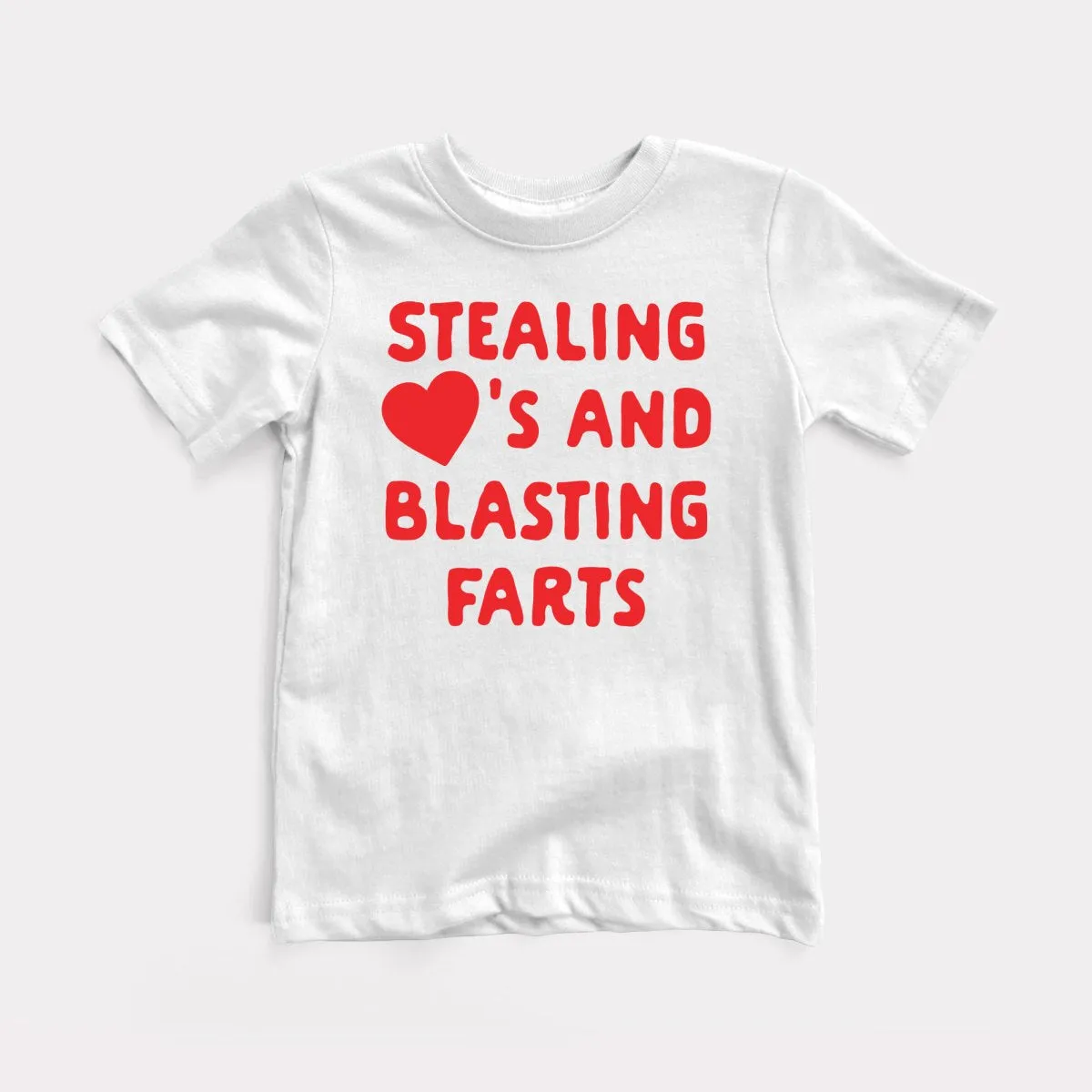 Stealing Hearts Blasting Farts Toddler Tee