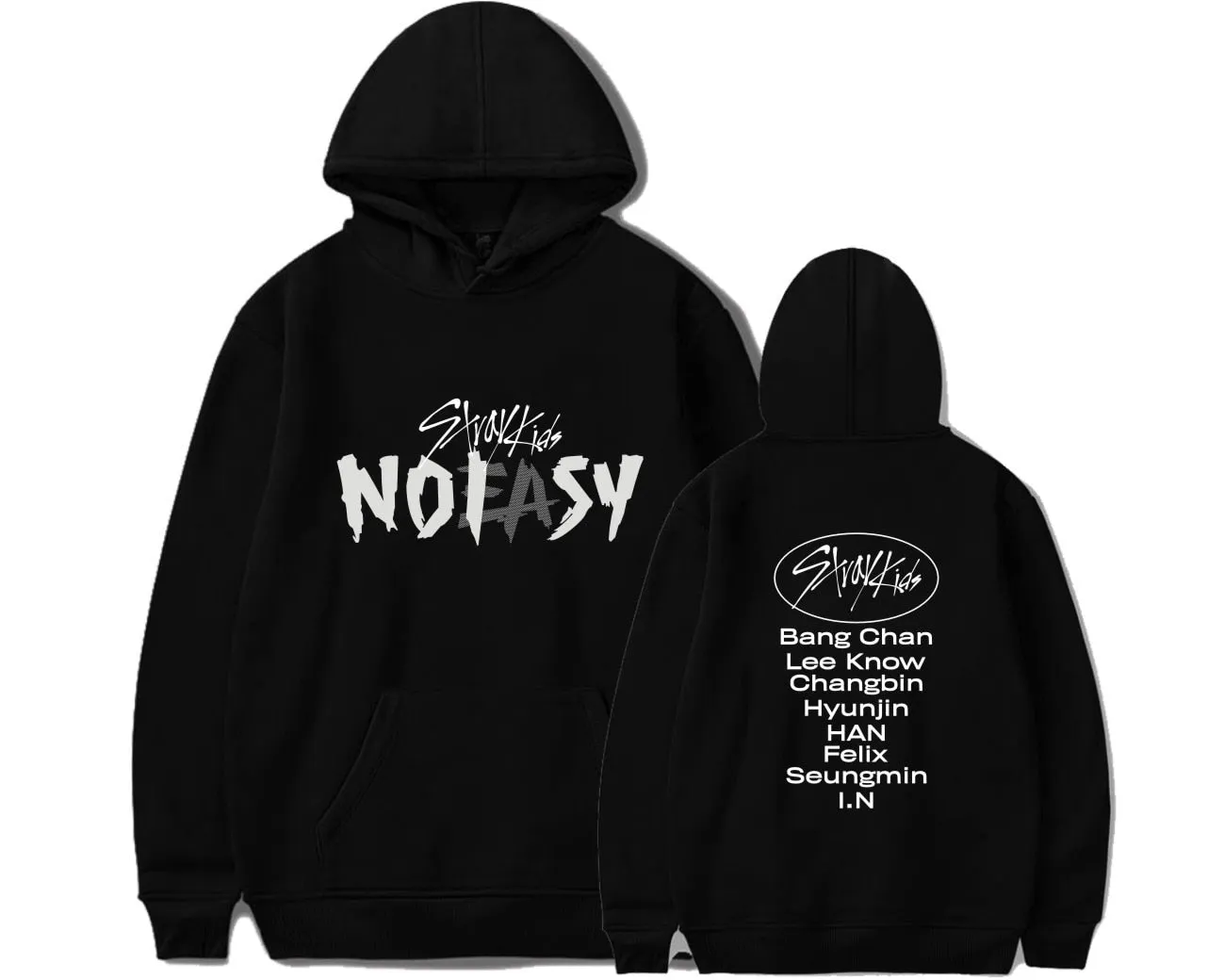 Stray Kids No Easy Hoodies