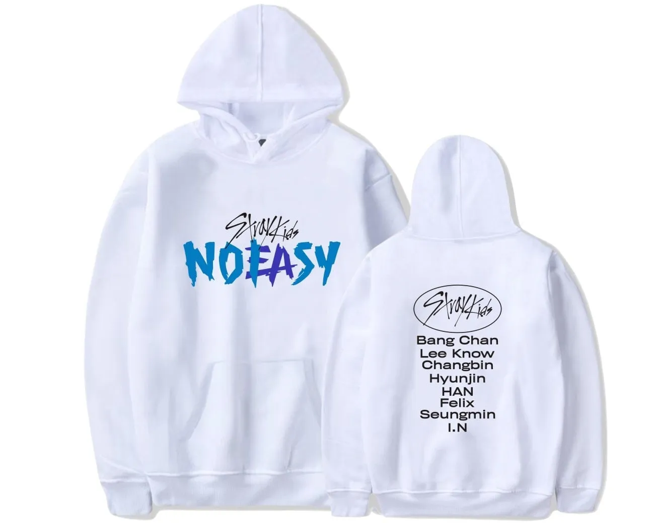 Stray Kids No Easy Hoodies