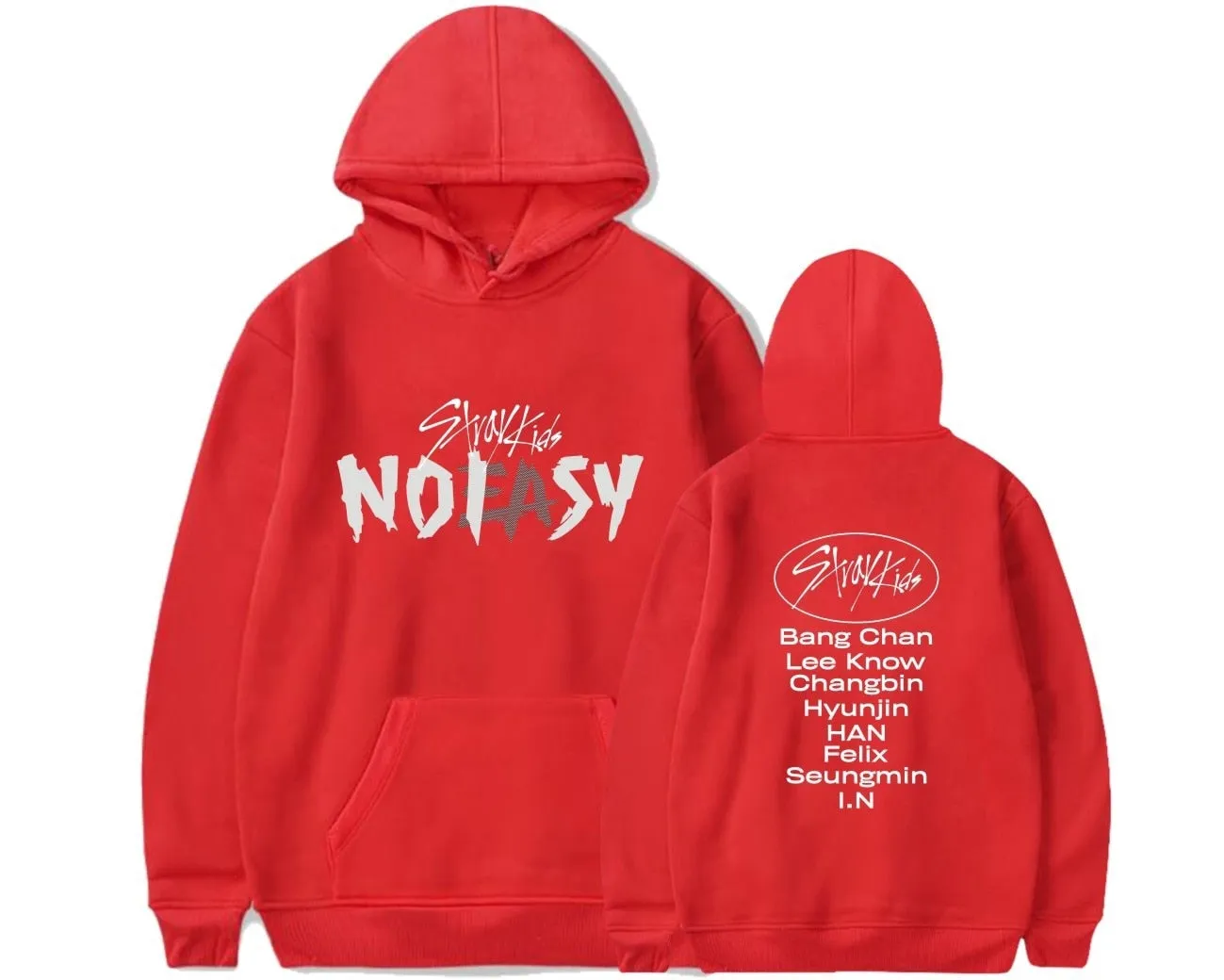 Stray Kids No Easy Hoodies