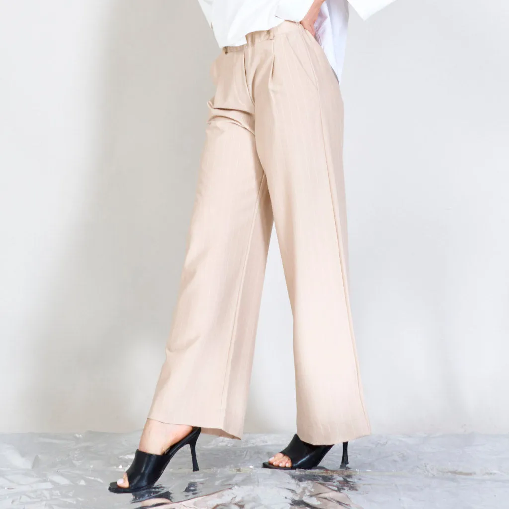 Stripped pants with pence wholesale