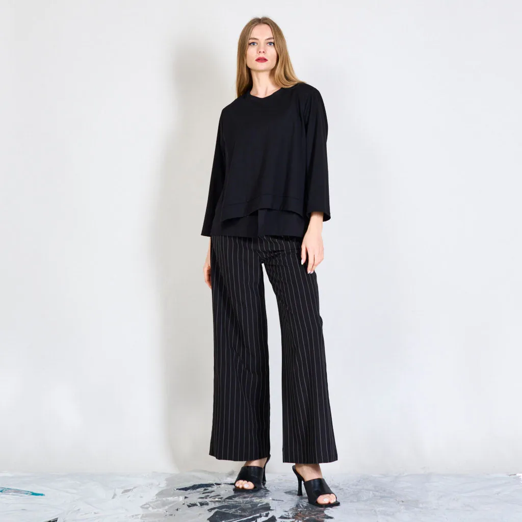 Stripped pants with pence wholesale