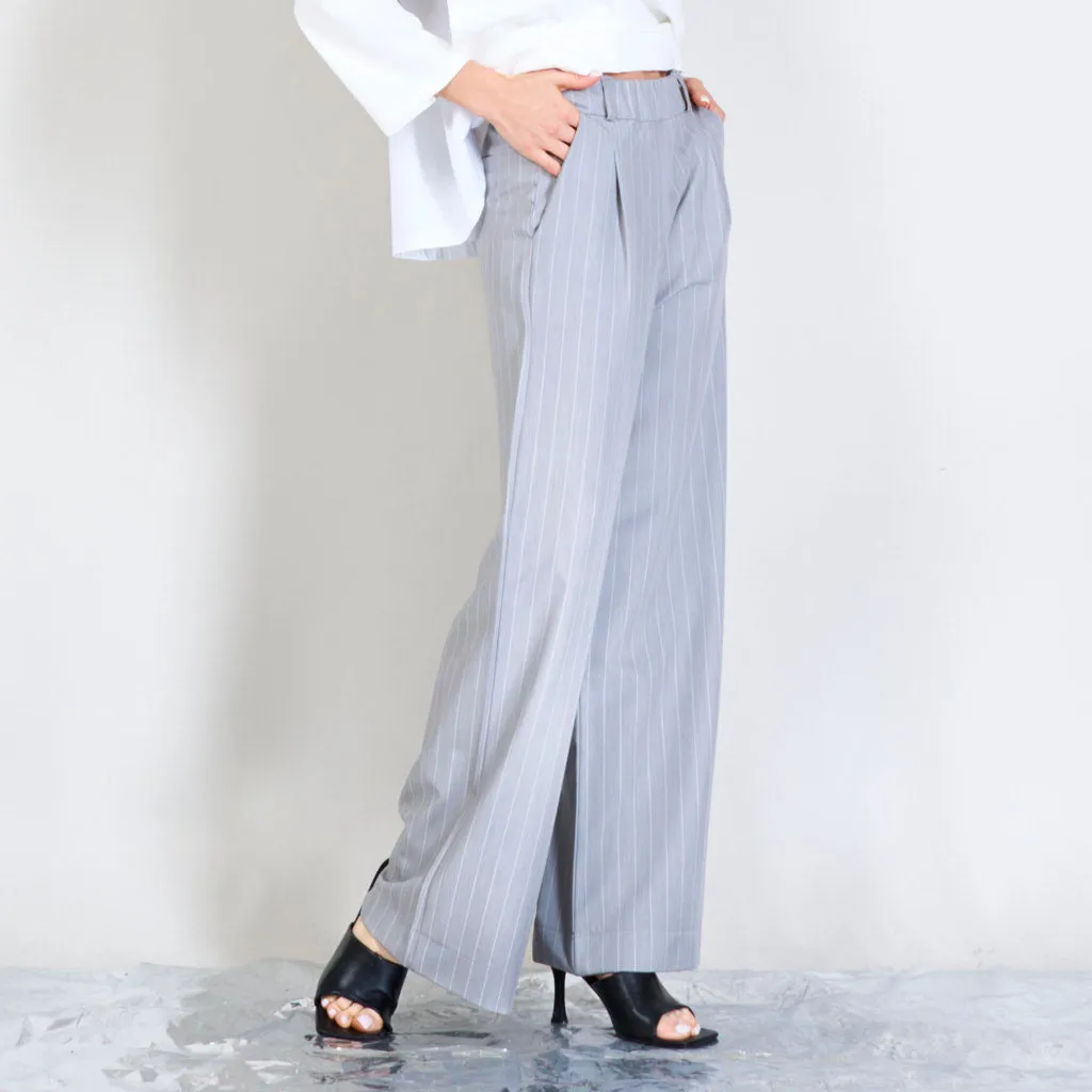 Stripped pants with pence wholesale