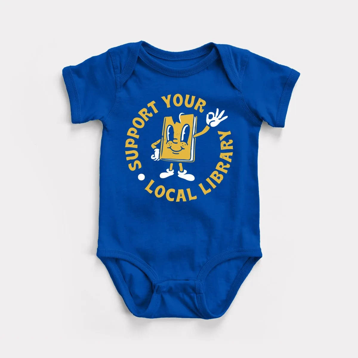 Support Your Local Library Baby Bodysuit