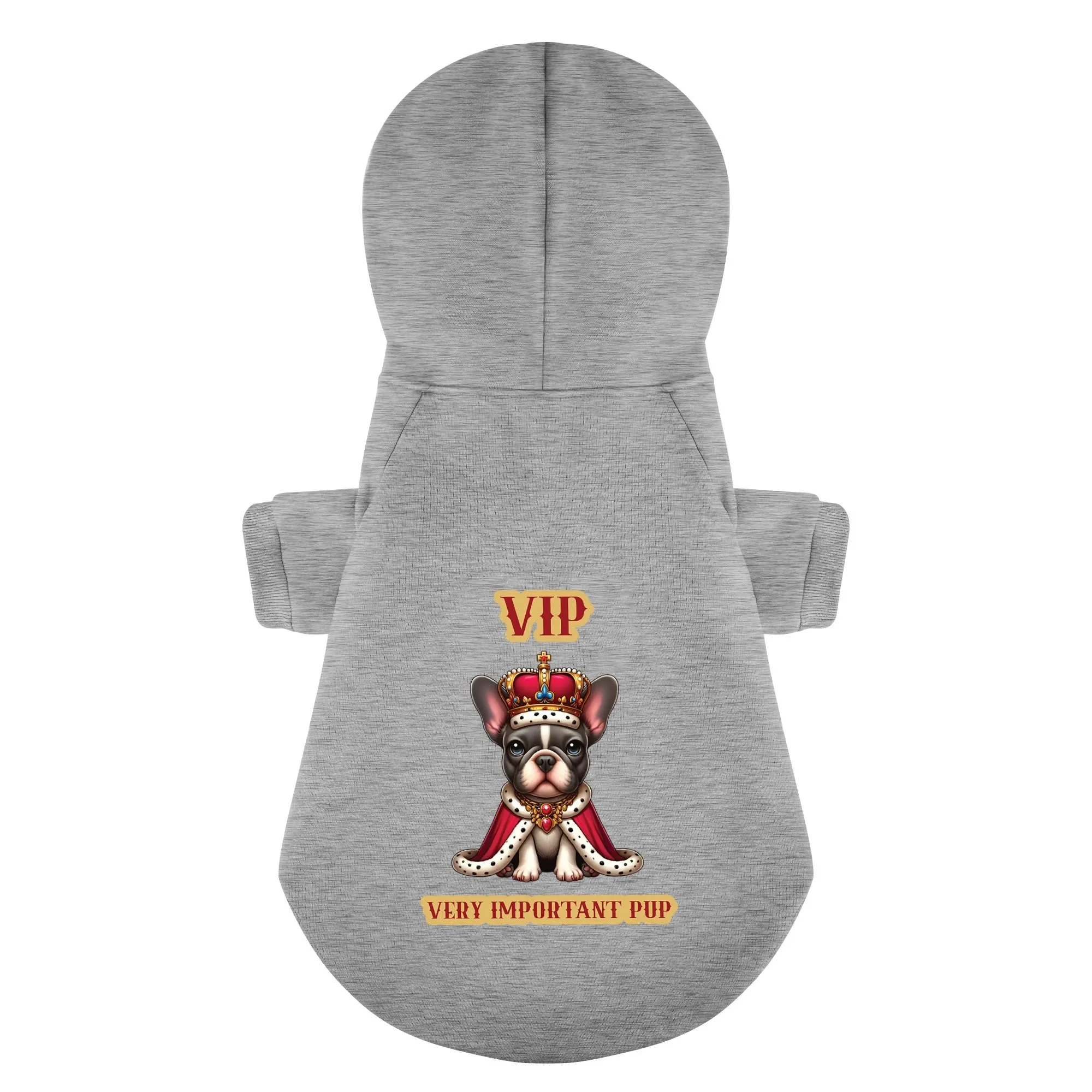 very important pup!! - Personalized French Bulldog Hoodies with Funny Quotes – Stylish, Cozy, and Premium 100% Cotton