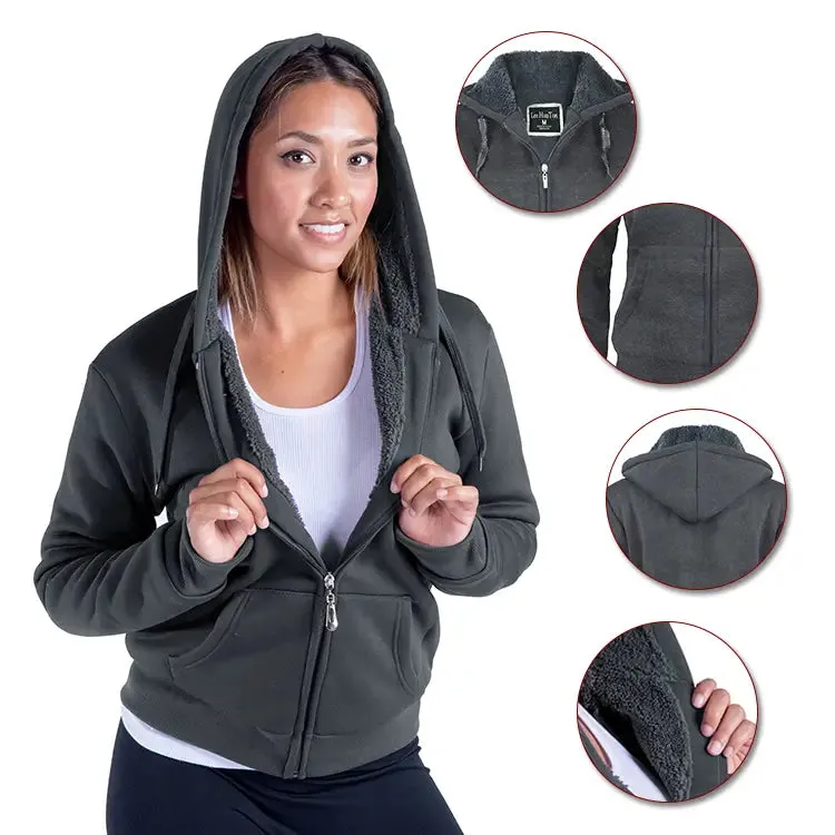 Women Sherpa Hoodies